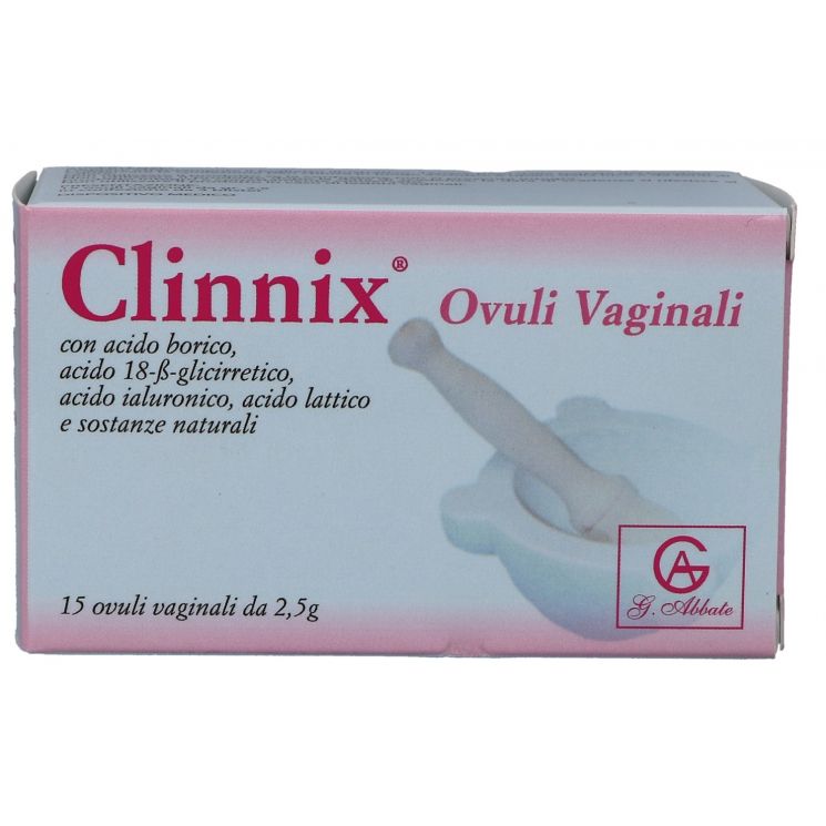 Clinnix Ovuli Vaginali 15 Pezzi